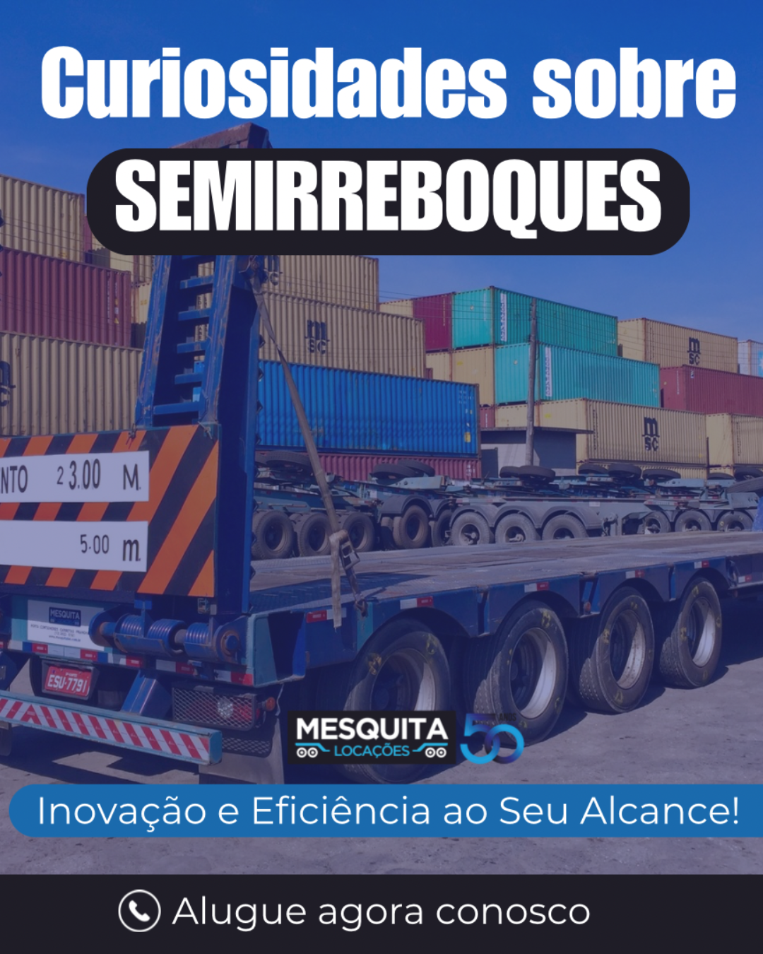 Descubra as Curiosidades dos Semirreboques com a Mesquita Locações